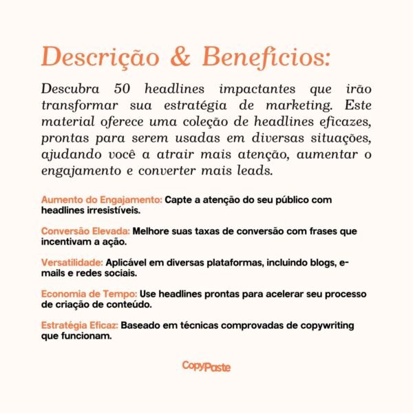 50 Headlines que Convertem e Engajam - Image 2